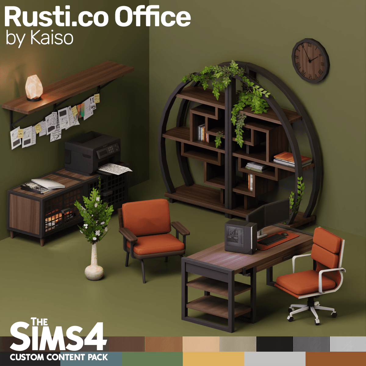 Галерея мода Набор для офиса Rusti.co Office #1